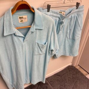 Kahuna Bay by Visitir Sky Blue Men's Shorts set 2XL (used once)